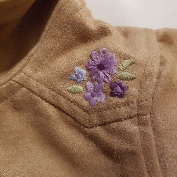 Gymboree girls size 2T Cowgirls At Heart Faux suede jacket & leggings New - Picture 3 of 6